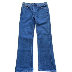 Men Levi's 569 VNTG 1986 Jeans Orange tab boot cut relaxed 5 pockets SZ 36-32